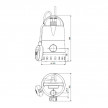 Bomba de drenagem Unilift CC7 A1 com interruptor de nível, 230 V, 96280968 Grundfos