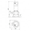 Bomba de efluentes AP 35B.50.08.3 (400 V) 96004577 Grundfos