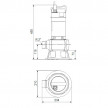 Bomba de esgoto doméstico AP 50B.50.11.3 (400 V) 96004601 Grundfos