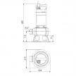 Bomba de esgoto doméstico AP 50B.50.15.3 (400 V) 96004609 Grundfos