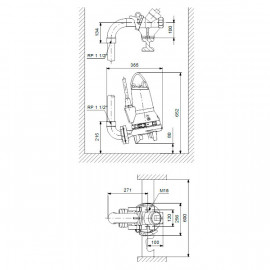 Bomba efluentes SEG 40.40.2.50B (400 V), Grundfos 96075917