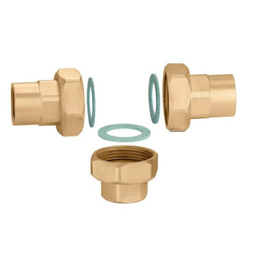 Conjunto de ligação para misturadora 524400, 1/2'', Caleffi 524004