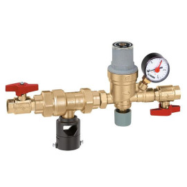 Grupo enchimento 1/2'' com desconector CAa e válvulas, Caleffi 573001