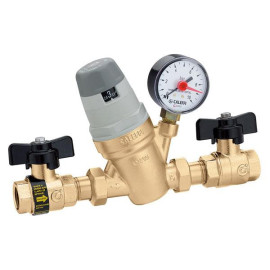 Grupo enchimento grande caudal 1/2'' com manómetro, Caleffi 554140