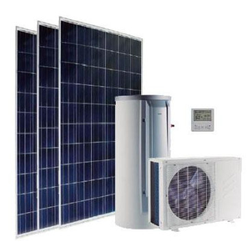 Kit Solar easy PV BC ACS Split 300/3 painéis PV SCP cobertura plana, Baxi 7787938