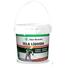 Tela líquida impermeabilizante Waterstop de base acrílica branca 5 kg