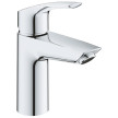 Torneira monocomando de lavatório com válvula de descarga click clack, sistema Cold Start, tamanho S, Eurosmart2021, Grohe 239