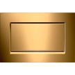 Placa de comando de descarga Sigma30, para descarga interrompível, aparafusável, dourado, Geberit 115.893.45.1