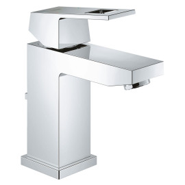 Torneira monocomando de lavatório com válvula de descarga automática, tamanho S, Eurocube, Grohe 2312700E