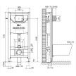 Autoclismo interior OLI120 Plus mecânico Sanitarblock, CR14000885052 OLI