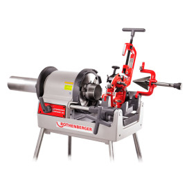 Máquina roscadora de bancada SUPERTRONIC 4 SE, automática, BSPT R 1/2-4, 230 V, Rothenberger 56465