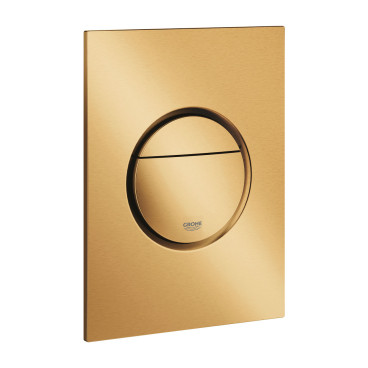 Placa de comando de descarga Nova Cosmopolitan S cool sunrise escovado, Grohe 37601GN0