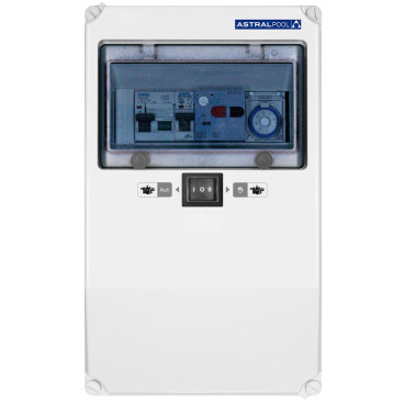 Quadro Piscina B 2,5 - 4,0A 230V com transformador, Astralpool QFP-1004P