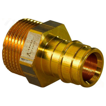 União macho 75 mm x 2''1/2 latão Q&E para PEX, Uponor 1085074