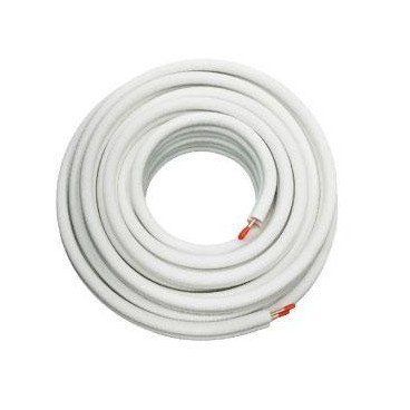 Tubo cobre 5/8'' x 1,0 mm isolado para refrigeração (rolo 25 m) Armaflex