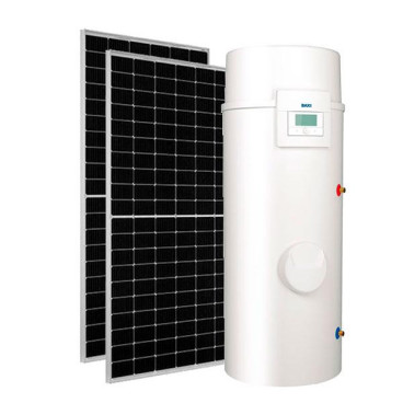 Kit Solar Easy PV bomba de calor AQS 200 IN iR290/ 2 PV SCP cobertura plana, Baxi 7797194