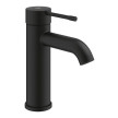 Torneira monocomando de lavatório tamanho S Essence, Preto Mate, Grohe 24172KF1