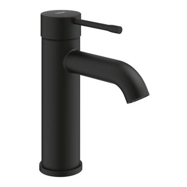 Torneira monocomando de lavatório tamanho S Essence, preto mate, Grohe 24172KF1