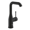 Torneira monocomando de lavatório tamanho L Essence, Preto Mate, Grohe 24177KF1