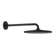 Chuveiro Rainshower 310 mm com haste de parede 422 mm, preto mate, Grohe 22121KF0