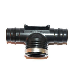 Tê fêmea 25 mm x 3/4'' PPSU Q&E para PEX, Uponor 1042341