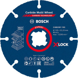 Disco EXPERT Carbide Multi Wheel 125 mm, Bosch 2.608.901.193