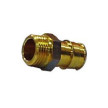 União macho 16 mm x 1/2'' latão Q&E para PEX, Uponor 1033435