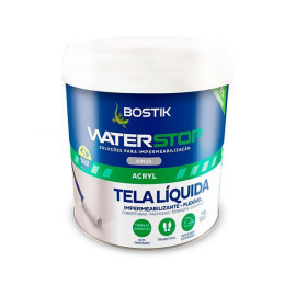 Tela líquida impermeabilizante Waterstop de base acrílica cinza 1 kg