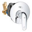 Torneira monocomando de banheira/duche encastrável Euroeco, Cromado, Grohe 32747001