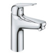 Torneira monocomando de lavatório, com válvula de descarga click clack, sistema Cold Start, Tamanho M, Euroeco, Cromado, Grohe