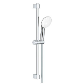 Rampa com chuveiro 2 jatos (Rain, Jet) 9 l/min e bicha 1750 mm, Tempesta 110, Cromado, ajustável a furos pré-existentes, Grohe