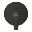 Torneira monocomando de banheira/duche encastrável Eurosmart, Preto Mate, Grohe 194502433