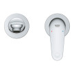 Elemento exterior para lavatório com bica de 177mm, Cromado, Grohe 24274001