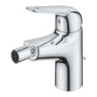 Torneira monocomando de bidé, sem válvula de descarga, Tamanho S, Euroeco, Cromado, Grohe 32882001