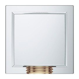 Curva de saída de 1/2'' com suporte de chuveiro Euphoria Cube Cromado,, Grohe 26370000