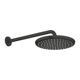 Chuveiro de parede 250 mm com haste de 380 mm,Tempesta Preto Mate, Grohe 266682430