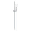 Conjunto de rampa 90 cm com chuveiro 2 jatos (Rain, Jet) 9 l/min e bicha 1750 mm, Tempesta Cube 110, Cromado, Grohe 26908003