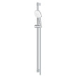 Conjunto de rampa 90 cm com chuveiro 2 jatos (Rain, Jet) 9 l/min e bicha 1750 mm, Tempesta Cube 110, Cromado, Grohe 26908003