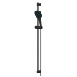 Conjunto de rampa 90 cm com chuveiro 2 jatos (Rain, Jet) 9 l/min e bicha 1750 mm, Tempesta Cube 110, Preto Mate, Grohe 269082433