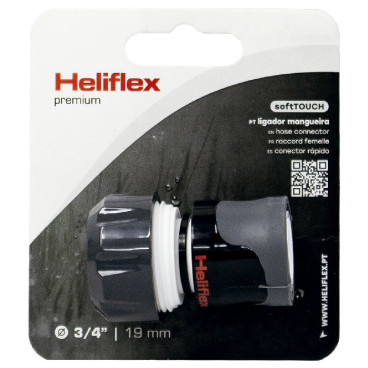 Ligador Mangueira SoftTOUCH 3/4'' Premium Heliflex