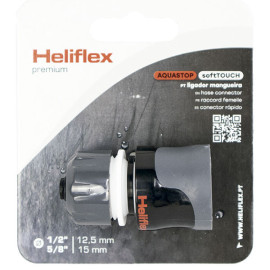 Ligador Mangueira AquaSTOP SoftTOUCH 1/2-5/8'' Premium Heliflex