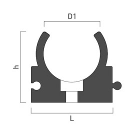 Abraçadeira 20 mm PPR, Fersil