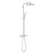 Sistema de duche com misturadora termostática e chuveiro de 250 mm New Tempesta Cosmopolitan System, Grohe 26670001