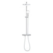 Sistema de duche com misturadora termostática e chuveiro de 250 mm New Tempesta Cosmopolitan System, Grohe 26670001