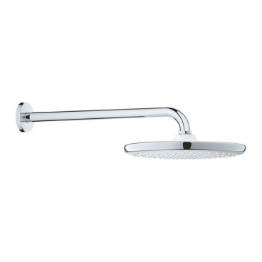 Chuveiro de parede 250 mm com haste de 380 mm Tempesta, Cromado, Grohe 26668000