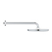 Chuveiro de parede 250 mm com haste de 380 mm Tempesta, Cromado, Grohe 26668000