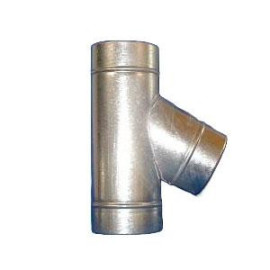 Bifurcação Galvavizada de 130mm Spiro