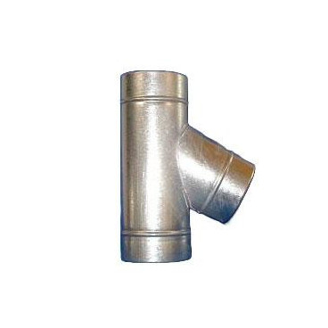 Bifurcação galvanizada de 130 mm Spiro