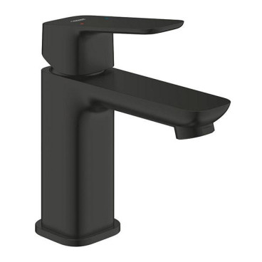 Torneira monocomando de lavatório tamanho S, Cubeo, preto mate, Grohe 1016992430