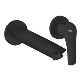 Elemento exterior para lavatório, com bica de 211 mm, Eurosmart, preto mate, Grohe 293382433